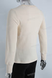 Yellow mesh long sleeve shirt