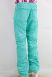 Cyan damaged boot cut jeans