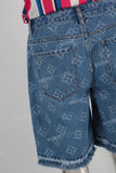 Blue laser boot cut short