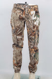 True tree digital print patchwork cargo jeans