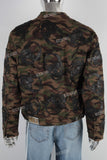 Camouflage skull patchwork jacket