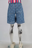 Blue laser boot cut short