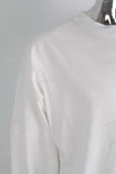 White oversize digital print shirt