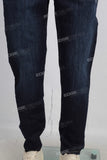 Dark blue slim fit denim jeans