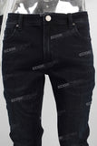 Dark blue skinny jeans