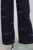 Blue cargo baggy jeans women