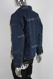 Dark blue patchwork jacket