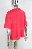 Red digital print t shirt