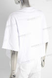 White digital print t shirt women
