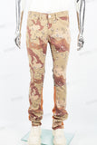Khaki Camo Men's Cargo Pants