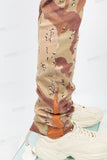 Khaki Camo Men's Cargo Pants
