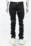 Black full body studded Stcak Jeans