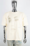Men's Cream Printed T-Shirt