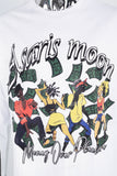 Men's White Printed T-Shirt