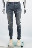 Men's Vintage Washed Blue SkinnyJeans