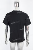 Men's Black Printed T-Shirt