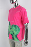 Rose Red Print Embroidered Mans T-shirt