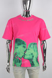 Rose Red Print Embroidered Mans T-shirt