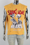 Ginger Print Men's Sleeveless Tank Top