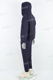 Navy Embroidered Sports Leisure Suit