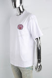 Skull Print White Men's T-shirt