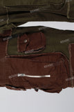 Multi-Pocket Zipper Panel Cargo Pants