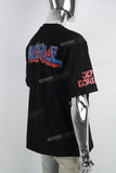 Black Street Print Mans T-shirt