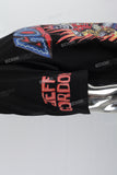 Black Street Print Mans T-shirt