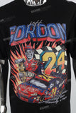 Black Street Print Mans T-shirt