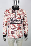 Men's printed polo shirt