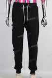 Black leggings digital print pants