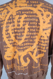 Coffee oversize digital print hoodie