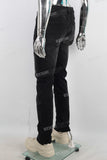 Black washed skinny jeans