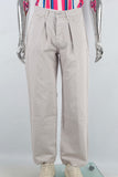 Beige slim fit jeans