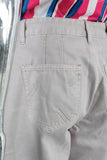 Beige slim fit jeans