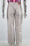 Beige slim fit jeans