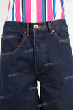 Dark Blue baggy denim jeans