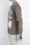 Heavyweight digital print t shirt