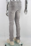 Grey washed skinny jeans
