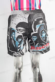 Knitting tapestry blanket shorts men