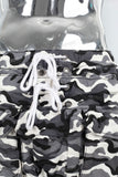 camouflage cargo shorts men