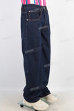 Dark Blue baggy denim jeans