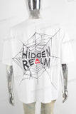 White oversize digital print t shirt