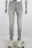 Grey washed skinny jeans