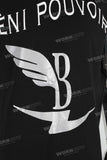 Black digital print sleeveless t shirt