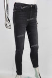 Black denim jeans women