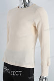 Yellow mesh long sleeve shirt