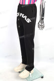 Wholesales Custom 100% Cotton Men Drawstring Black Sweatpants