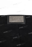 Wholesale Custom Streetwear Fashion Men Black Flare Jeans