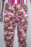 Men Trousers Custom Full print Camouflage Twill Stacked Pants